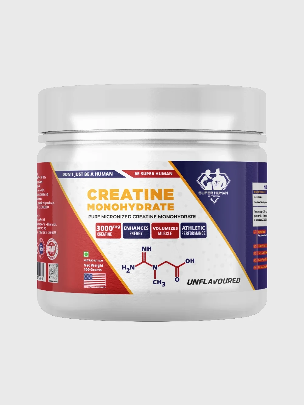 Super Human Nutrition – 4 Flavoured Creatine Combo - Image 4
