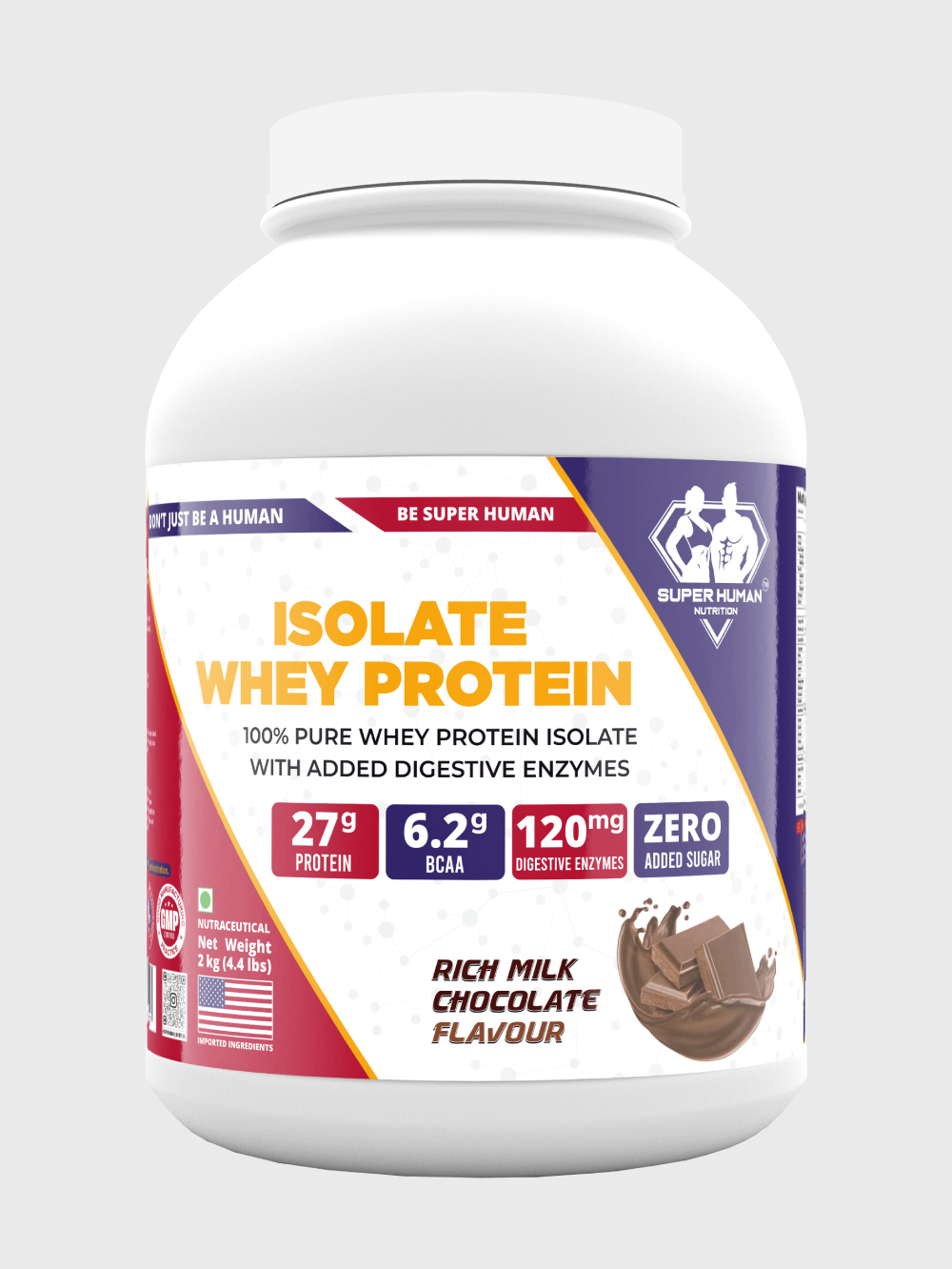 ISOLATE (30 Serving in 1kg and 60 Serving in 2kg)